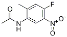 N-(4-fluoro-2-methyl-5-nitrophenyl)acetamide Structure,273401-26-6Structure