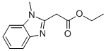 (1-Methyl-1h-benzoimidazol-2-yl)acetic acid ethyl ester Structure,2735-61-7Structure