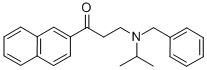 1-Propanone, 3-[(1-methylethyl)(phenylmethyl)amino]-1-(2-naphthalenyl)- Structure,273727-89-2Structure