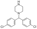 1-(4,4-Dichlorobenzhydryl)piperazine Structure,27469-61-0Structure