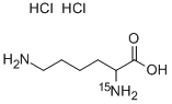 DL-Lysine-2-15N dihydrochloride Structure,2747-89-9Structure