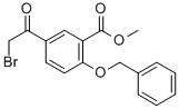 Methyl-5-(2-bromoacetyl)-2-benzyloxy benzoate Structure,27475-14-5Structure