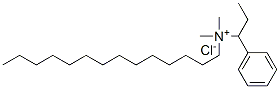 Tetradecyldimethyl(ethylbenzyl)ammonium chloride Structure,27479-29-4Structure