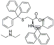 Trt-cys(trt)-oh dea Structure,27486-88-0Structure