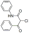 2-Chloro-3-oxo-n,3-diphenylpropanamide Structure,27525-98-0Structure