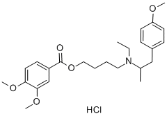 Mebeverine hydrochloride Structure,2753-45-9Structure