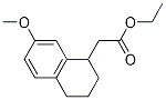 Ethyl (1,2,3,4-tetrahydro-7-methoxy-1-naphthyl)acetate Structure,27532-26-9Structure