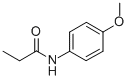 N-(4-methoxyphenyl)propionamide Structure,2760-31-8Structure