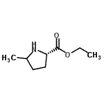 Proline, 5-methyl-, ethyl ester (6ci,7ci,9ci) Structure,2764-43-4Structure