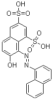 Crystal ponceau 6r Structure,2766-77-0Structure