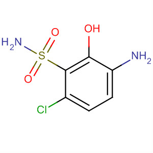 3-Amino-6-chloro-2-hydroxybenzenesulfonamide Structure,276702-20-6Structure