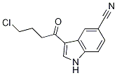 3-(4-Chlorobutanoyl)-1h-indole-5-carbonitrile Structure,276863-95-7Structure