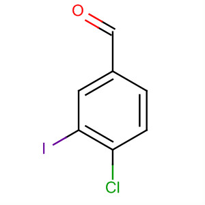 4-Chloro-3-iodobenzaldehyd Structure,276866-90-1Structure