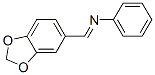 3,4-Methylenedioxybenzylidene aniline Structure,27738-39-2Structure