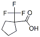 1-(Trifluoromethyl)cyclopentane-1-carboxylic acid Structure,277756-44-2Structure