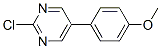 2-Chloro-5-(4-methoxyphenyl)pyrimidine Structure,27794-03-2Structure