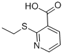 2-(Ethylthio)nicotinic acid Structure,27868-76-4Structure