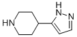 4-(1H-Pyrazol-3-yl)piperidine Structure,278798-08-6Structure