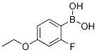 (4-Ethoxy-2-fluorophenyl)boronic acid Structure,279261-82-4Structure