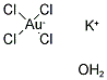 Potassium tetrachloroaurate(Ⅲ) n-hydrate Structure,27988-75-6Structure