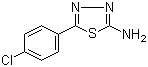 5-(4-Chlorophenyl)-1,3,4-thiadiazol-2-amine Structure,28004-62-8Structure