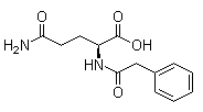 L-N(sup 2)-(Phenylacetyl)glutamine Structure,28047-15-6Structure