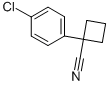 1-(4-Chlorophenyl)-1-cyclobutanecarbonitrile Structure,28049-61-8Structure