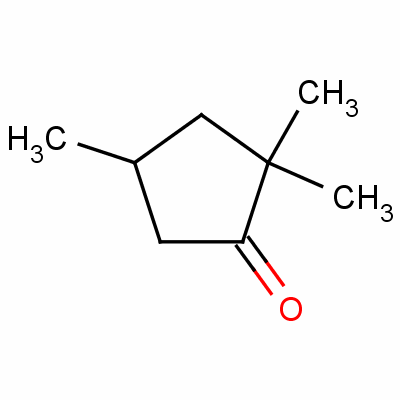 2,2,4-Trimethylcyclopentanone Structure,28056-54-4Structure