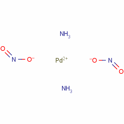 Diamminepalladium(ii) nitrite solution Structure,28068-05-5Structure