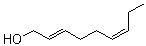 Trans,cis-2,6-nonadien-1-ol Structure,28069-72-9Structure