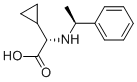 (2S,1s)-2-cyclopropyl-2-(1-phenylethylamino)aceticacid Structure,281191-43-3Structure