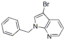 1H-Pyrrolo[2,3-b]pyridine,3-bromo-1-(phenylmethyl)- Structure,281192-93-6Structure