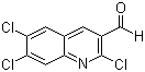 2,6,7-Trichloro-quinoline-3-carbaldehyde Structure,281208-97-7Structure