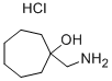 1-(Aminomethyl)-cycloheptanol hydrochloride Structure,2815-39-6Structure