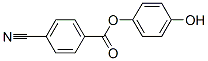 Benzoic acid, 4-cyano-, 4-hydroxyphenyl ester Structure,28162-02-9Structure