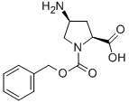 (2S,4s)-1-cbz-4-amino-pyrrolidine-2-carboxylic acid Structure,281666-43-1Structure