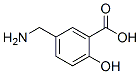 5-Aminomethyl-2-hydroxy-benzoic acid Structure,2820-31-7Structure