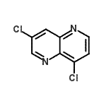 4,7-Dichloro-1,5-naphthyridine Structure,28252-81-5Structure