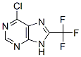 9H-Purine, 6-chloro-8-(trifluoromethyl)- Structure,282522-06-9Structure