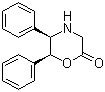 (5R,6S)-5,6-Diphenyl-2-morpholinone Structure,282735-66-4Structure