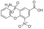 3-Nitro-4-phenoxy-5-sulfamoylbenzoic acid Structure,28328-53-2Structure