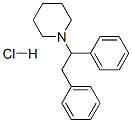 1-(1,2-Diphenylethyl)piperidine hydrochloride Structure,28383-15-5Structure