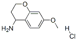 2H-1-benzopyran, 4-amino-3,4-dihydro-7-methoxy-, hydrochloride Structure,28403-23-8Structure