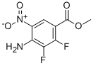 Methyl 4-amino-2,3-difluoro-5-nitrobenzoate Structure,284030-58-6Structure