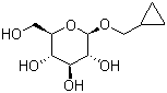 Cyclopropylmethyl beta-d-glucopyranoside Structure,284039-66-3Structure