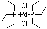 Trans-dichlorobis(triethylphosphine)palladium(ii) Structure,28425-04-9Structure