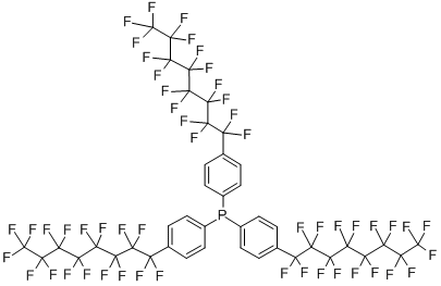 Tris[4-(heptadecafluorooctyl)phenyl]phosphine Structure,284472-92-0Structure