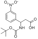 Boc-dl-3-amino-3-(3-nitro-phenyl)-propionic acid Structure,284492-22-4Structure