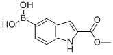 2-Methoxycarbonylindole-5-boronic acid Structure,284660-86-2Structure