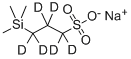 3-(Trimethylsilyl)-1-propanesulfonic acid-d6 sodium salt Structure,284664-85-3Structure